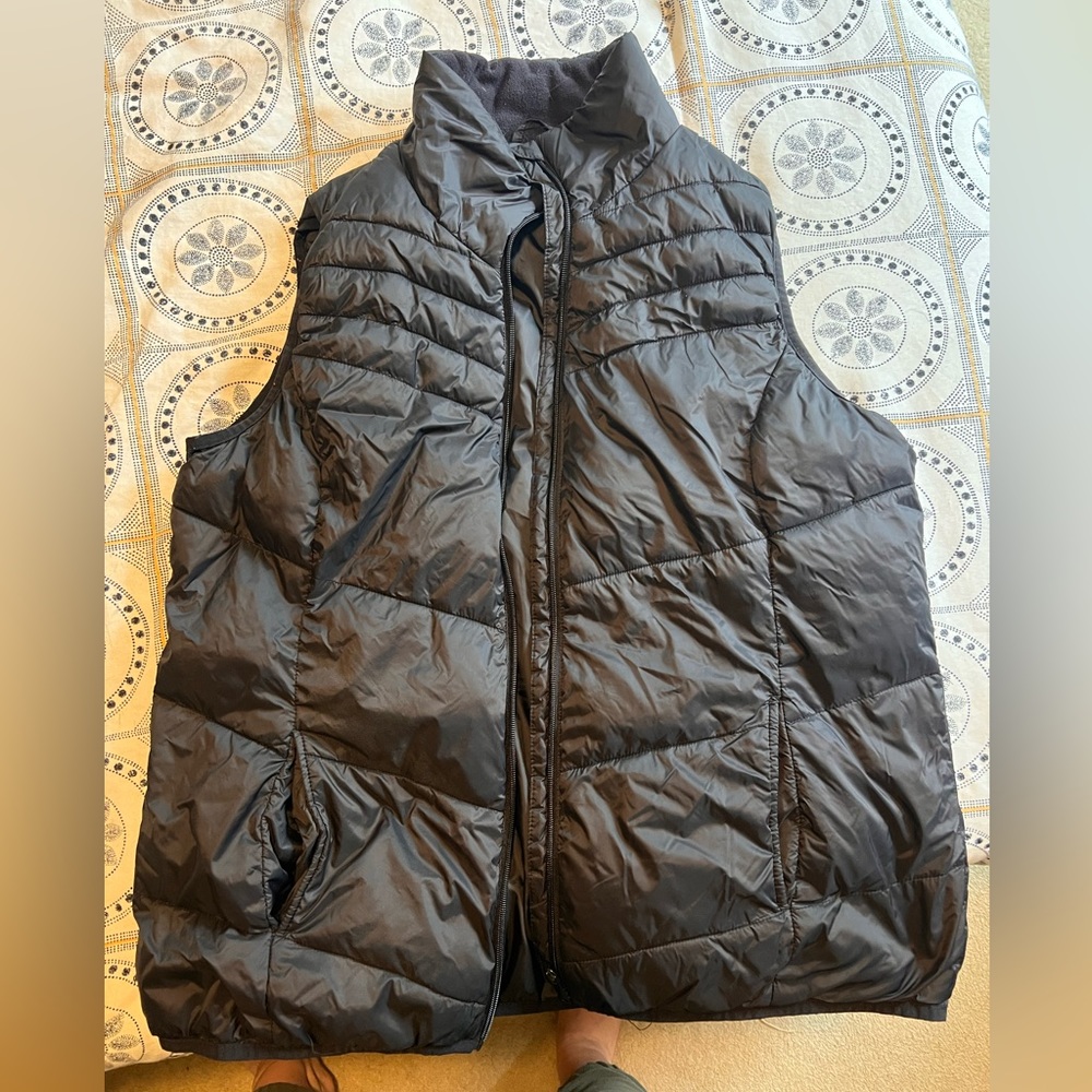 Black Puffer Vest